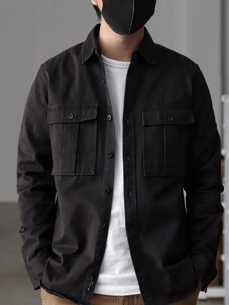 men's casual shirts quwn autumn shirt american retro cotton overalls long-sleeved men mens long sleeve print, White;black
men's casual shirts quwn autumn shirt american retro cotton overalls long-sleeved men mens long sleeve print, White;black