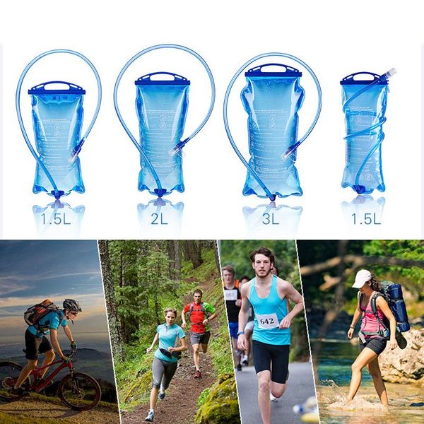 hydration package reservoir 1.5/2/3 liters leakproof water storage bag tank clip type hiking running bicycle outdoor tool bags
hydration package reservoir 1.5/2/3 liters leakproof water storage bag tank clip type hiking running bicycle outdoor tool bags