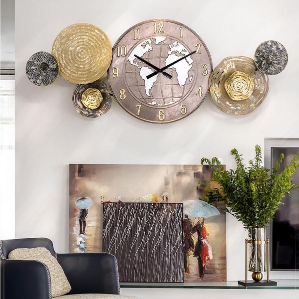 wall clocks simple modern living room art clock luxury home fashion creative handmade iron silent decoration
wall clocks simple modern living room art clock luxury home fashion creative handmade iron silent decoration