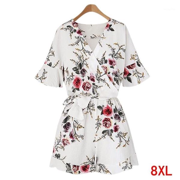 large size women's jumpsuit plus 5xl 6xl 7xl 8xl summer v-neck short-sleeved casual loose beach white chiffon jumpsuits & rompers, Black;white
large size women's jumpsuit plus 5xl 6xl 7xl 8xl summer v-neck short-sleeved casual loose beach white chiffon jumpsuits & rompers, Black;white