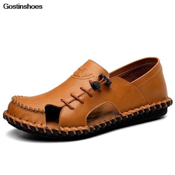 sandals sandalias de hombre genuine leather playa summer casual shoes hand sewing fashion chaussure homme, Black
sandals sandalias de hombre genuine leather playa summer casual shoes hand sewing fashion chaussure homme, Black