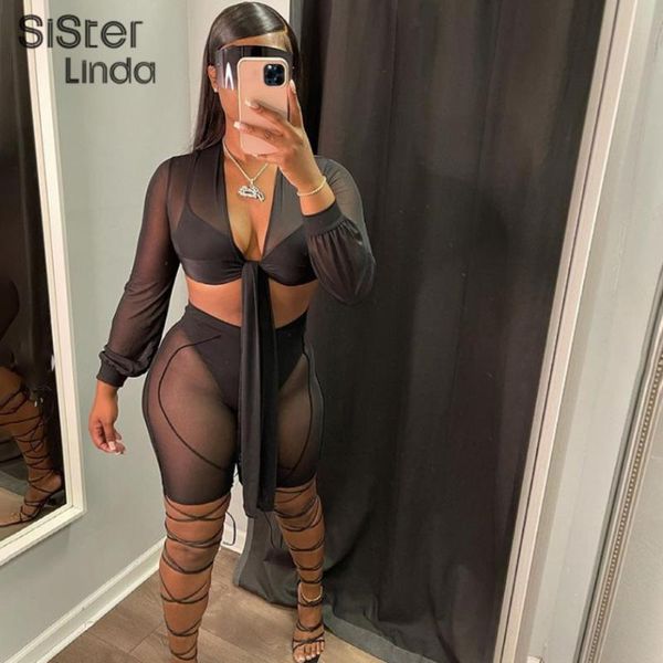 women's tracksuits sisterlinda fashion mesh women two piece set long sleeve skinny bandage biker shorts party clubwear y2k matching, Gray
women's tracksuits sisterlinda fashion mesh women two piece set long sleeve skinny bandage biker shorts party clubwear y2k matching, Gray