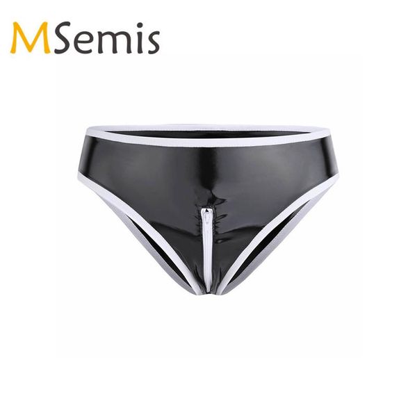 & black womens underwear lingerie wetlook patent leather crotch zipper low rise bikini shorts briefs underpants two-piece suits
& black womens underwear lingerie wetlook patent leather crotch zipper low rise bikini shorts briefs underpants two-piece suits