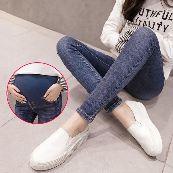 maternity bottoms stretch jeans clothes pregnant women pants skinny pregnancy clothing spring gravidas, White
maternity bottoms stretch jeans clothes pregnant women pants skinny pregnancy clothing spring gravidas, White