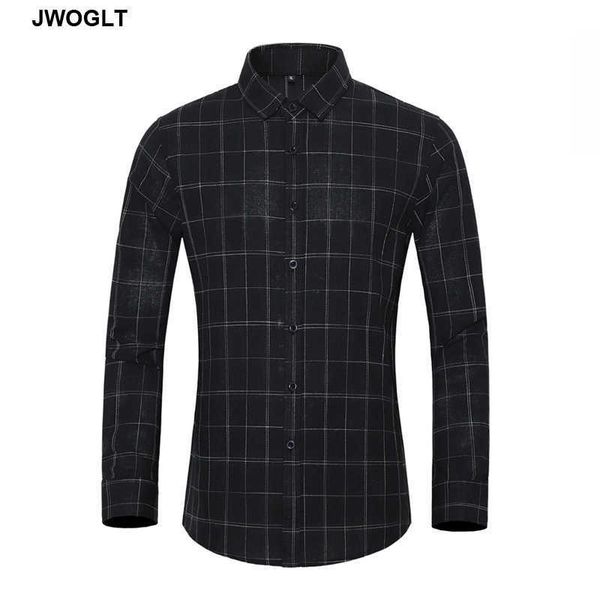 45kg-120kg spring autumn men plaid shirt casual button down black dark gray cotton long sleeve men's social shirts 5xl 6xl 7xl 210528, White;black
45kg-120kg spring autumn men plaid shirt casual button down black dark gray cotton long sleeve men's social shirts 5xl 6xl 7xl 210528, White;black