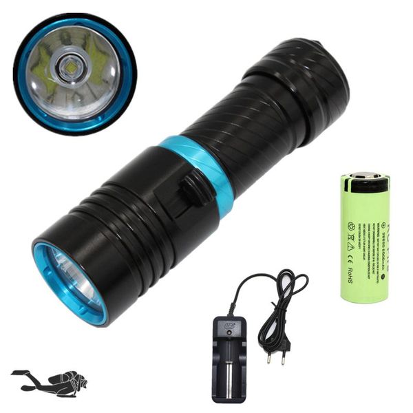tactical underwater diving light waterproof l2 led dive xm-l2 aluminum torch lamp + 26650 battery ac charger flashlights torches
tactical underwater diving light waterproof l2 led dive xm-l2 aluminum torch lamp + 26650 battery ac charger flashlights torches