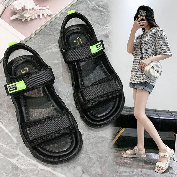 sandals women 2021 summer adjustable chunky high heels female wedges shoes for, Black
sandals women 2021 summer adjustable chunky high heels female wedges shoes for, Black