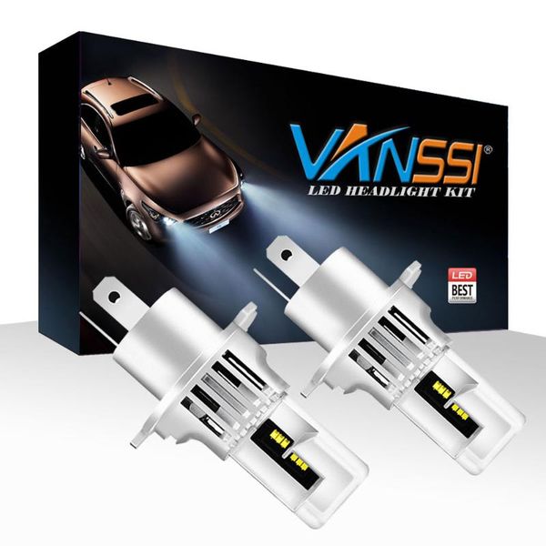 car headlights vanssi h4 led headlight bulb, 9003 hi lo beam 12000lm 6000k white extremely bright all-in-one conversion kit,pack of 2
car headlights vanssi h4 led headlight bulb, 9003 hi lo beam 12000lm 6000k white extremely bright all-in-one conversion kit,pack of 2
