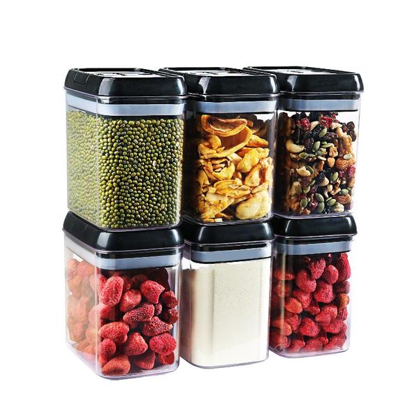 storage bottles & jars food container large capacity, five sets, good airtightness, moisture-proof,
storage bottles & jars food container large capacity, five sets, good airtightness, moisture-proof,