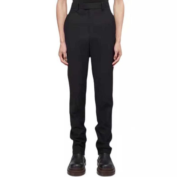 bv style trousers with split zipper at the lower foot, wide leg casual pants, straight suit men's pants, Black
bv style trousers with split zipper at the lower foot, wide leg casual pants, straight suit men's pants, Black