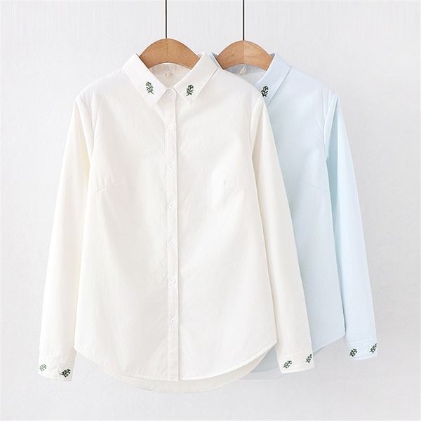 hsa women winter plus velvet shirt long sleeve female shirts embroidery solid turn-down collar thick warm blouse 210417, White
hsa women winter plus velvet shirt long sleeve female shirts embroidery solid turn-down collar thick warm blouse 210417, White