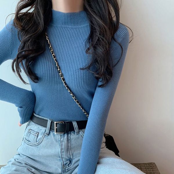 autumn winter turtleneck pullovers sweaters primer shirt long sleeve korean slim fit tight sweater knitted elasticity jumper, White;black
autumn winter turtleneck pullovers sweaters primer shirt long sleeve korean slim fit tight sweater knitted elasticity jumper, White;black
