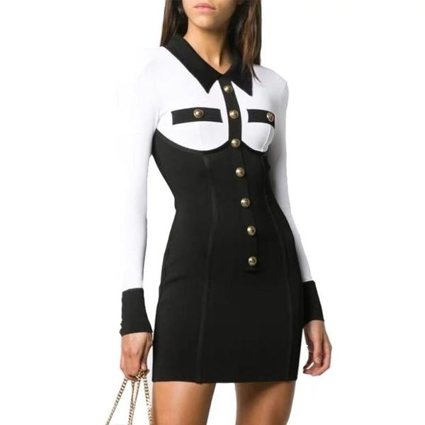 casual dresses s-xl 2021 autumn and winter fashion black white stitching knitted stretch long sleeve women dress, Black;gray
casual dresses s-xl 2021 autumn and winter fashion black white stitching knitted stretch long sleeve women dress, Black;gray