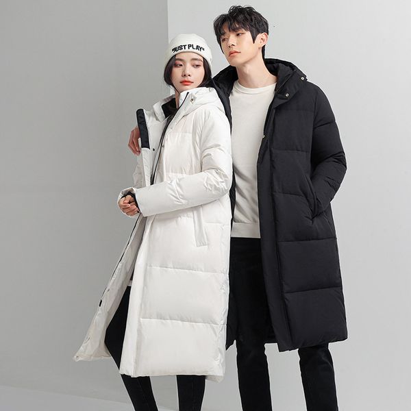 men/women down jacket long parka coat 86% white duck men winter outwear hooded new fashion overcoat, Black
men/women down jacket long parka coat 86% white duck men winter outwear hooded new fashion overcoat, Black