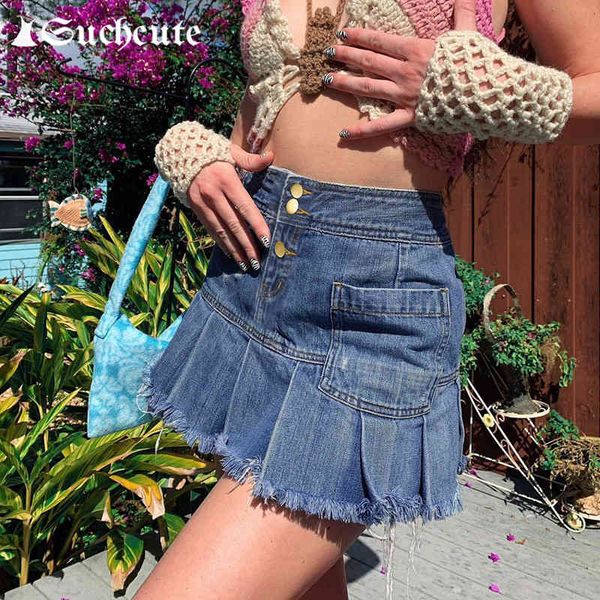 casual dresses streetwear high waisted denim mini skirts summer gothic jeans pleated for women harajuku basic female 8hcu, Black;gray
casual dresses streetwear high waisted denim mini skirts summer gothic jeans pleated for women harajuku basic female 8hcu, Black;gray
