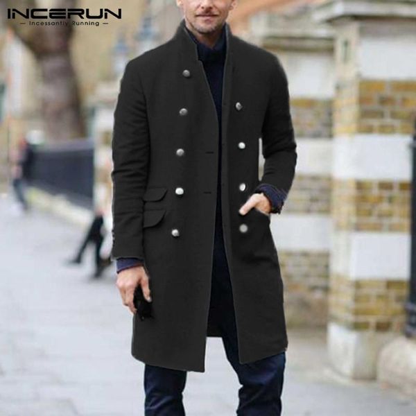 fashion double breasted long style jackets men overcoats incerun mens casual solid trench winter sleeve lapel coats s-5xl men's, Black;brown
fashion double breasted long style jackets men overcoats incerun mens casual solid trench winter sleeve lapel coats s-5xl men's, Black;brown