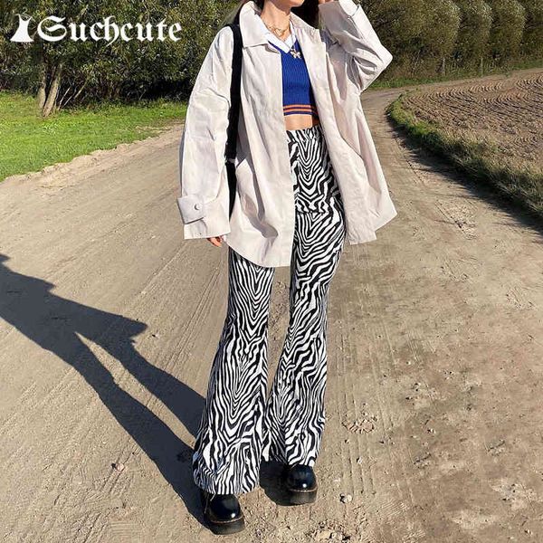 women's jumpsuits & rompers gothic zebra pattern flare pants high waist y2k aesthetic boot cut trousers streetwear fashion 90s out, Black;white
women's jumpsuits & rompers gothic zebra pattern flare pants high waist y2k aesthetic boot cut trousers streetwear fashion 90s out, Black;white