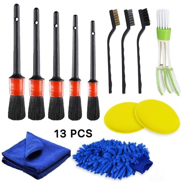 car sponge 13 pcs detailing kit brush set drill for cleaning wheels, interior exterior leather
car sponge 13 pcs detailing kit brush set drill for cleaning wheels, interior exterior leather