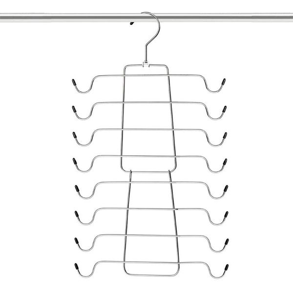 hooks & rails hanger silver 16 folding anti slip clothes rack metal multi use closet practical rotated space saving storage organizer
hooks & rails hanger silver 16 folding anti slip clothes rack metal multi use closet practical rotated space saving storage organizer