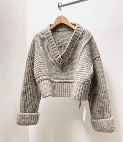 women's sweaters 2021 autumn and winter knitwear sweater series rac, White;black