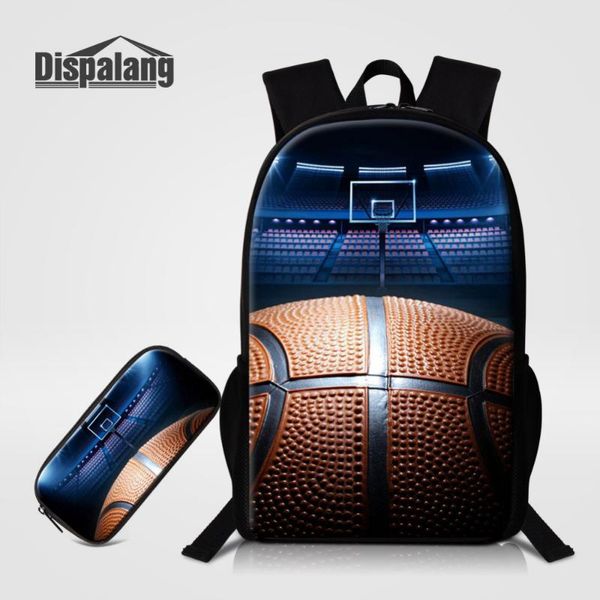 backpack dispalang 2 pcs set and pen bag for men boys girls ball prints school bags with pencil teenagers kids
backpack dispalang 2 pcs set and pen bag for men boys girls ball prints school bags with pencil teenagers kids