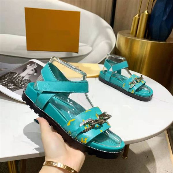 fashion designer summer women's sandals inlaid flat bottom metal chain decorative leather casual shoes beach roman slippers 35-40 with, Black
fashion designer summer women's sandals inlaid flat bottom metal chain decorative leather casual shoes beach roman slippers 35-40 with, Black