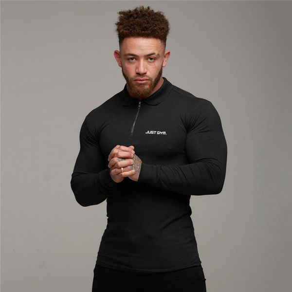 new autumn brand polo shirts men cotton long sleeve slim fit polos shirt casual fashion solid color gym fitness clothing 210421, White;black
new autumn brand polo shirts men cotton long sleeve slim fit polos shirt casual fashion solid color gym fitness clothing 210421, White;black