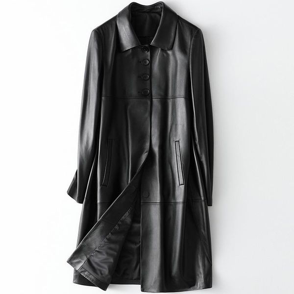 women's jackets long term stock spring and autumn sheep skin coat fashion leisure 2021 leather windbreaker, Black;brown
women's jackets long term stock spring and autumn sheep skin coat fashion leisure 2021 leather windbreaker, Black;brown