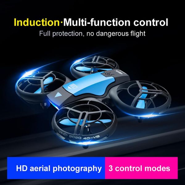 drones v8 mini drone with 5mp wifi fpv hd camera air pressure height maintain quadcopter rc toy for children helicopter
drones v8 mini drone with 5mp wifi fpv hd camera air pressure height maintain quadcopter rc toy for children helicopter