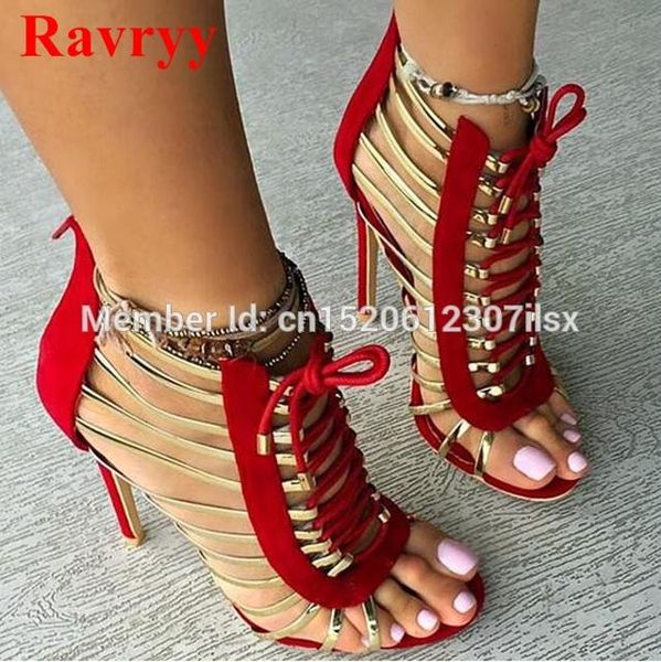 sandals selling women fashion gold straps lace up cut outs high heel black red gladiator dress shoes
sandals selling women fashion gold straps lace up cut outs high heel black red gladiator dress shoes