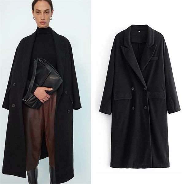 winter elegant wool woolen coat double-breasted women classic black long coats vintage minimalist cashmere overcoat oversize 210422
winter elegant wool woolen coat double-breasted women classic black long coats vintage minimalist cashmere overcoat oversize 210422