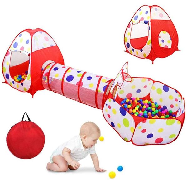 children's castle tent tunnel three-piece boy girl princess crawling indoor play house toy ocean ball pool
children's castle tent tunnel three-piece boy girl princess crawling indoor play house toy ocean ball pool