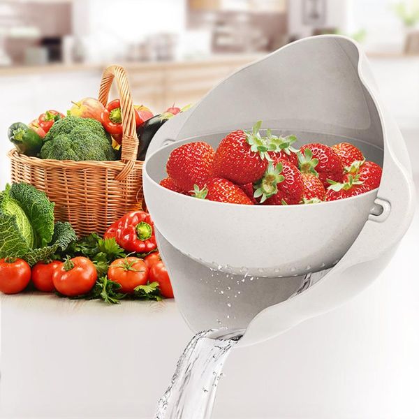 hanging baskets practical double layered hollow kitchen draining basket 1pc vegetable fruit storage f27#35
hanging baskets practical double layered hollow kitchen draining basket 1pc vegetable fruit storage f27#35