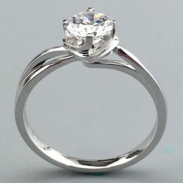 cluster rings 1 18k white gold 750au moissanite diamond ring classic women wedding party engagement anniversary ct vvs d color, Golden;silver
cluster rings 1 18k white gold 750au moissanite diamond ring classic women wedding party engagement anniversary ct vvs d color, Golden;silver