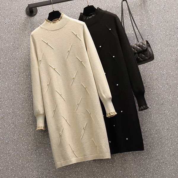 casual dresses dress large size women's wear fat mm autumn and winter thin cover belly french knitting with coat bottomed sweater 324d, Black;gray
casual dresses dress large size women's wear fat mm autumn and winter thin cover belly french knitting with coat bottomed sweater 324d, Black;gray