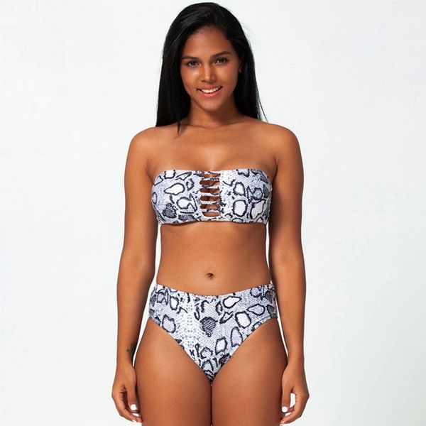 brand bandeau bikini set women print snakeskin swimsuit hollow out swimwear brazil beach biquini female bathing suit women's, White;black
brand bandeau bikini set women print snakeskin swimsuit hollow out swimwear brazil beach biquini female bathing suit women's, White;black