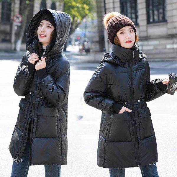 women's down & parkas winter woman jacket fashion casual cotton long slim puffer korean ladies coats and s bubble coat 33mz, Black
women's down & parkas winter woman jacket fashion casual cotton long slim puffer korean ladies coats and s bubble coat 33mz, Black