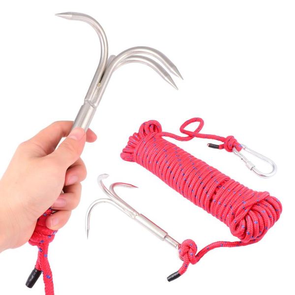 3- grappling hook steel carabiner climbing safety rope cord life-saving emergency escape for outdoor anch gadgets
3- grappling hook steel carabiner climbing safety rope cord life-saving emergency escape for outdoor anch gadgets