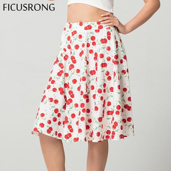 skirts ficusrong 2021 summer women casual quality sweet skirt fashion cherry print streetwear knee-length vintage pleated, Black
skirts ficusrong 2021 summer women casual quality sweet skirt fashion cherry print streetwear knee-length vintage pleated, Black