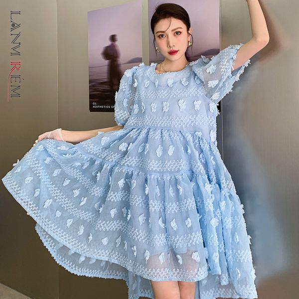 women flower short puff sleeve mesh dress large size blue color cute dresses fit lady fashion tide summer 2h028 210507, Black;gray
women flower short puff sleeve mesh dress large size blue color cute dresses fit lady fashion tide summer 2h028 210507, Black;gray