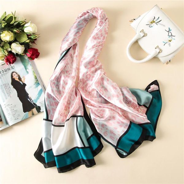 brand spring summer scarves for women leopard print silk scarf lady shawls and wraps sunscreen beach stoles travel holiday bandanas, Blue;gray
brand spring summer scarves for women leopard print silk scarf lady shawls and wraps sunscreen beach stoles travel holiday bandanas, Blue;gray