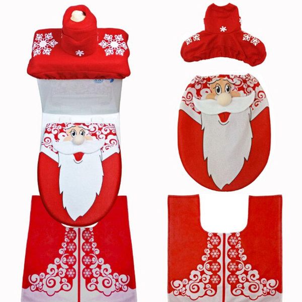 toilet seat set cover rug water tank decor santa claus snowman bathroom year decorations christmas covers
toilet seat set cover rug water tank decor santa claus snowman bathroom year decorations christmas covers