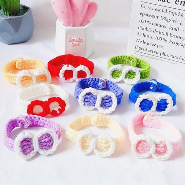 dog necklace woolen bandana bowknot pet collar colorful crocheted manual cat scarf for small puppy cute pink kitten accessories costumes
dog necklace woolen bandana bowknot pet collar colorful crocheted manual cat scarf for small puppy cute pink kitten accessories costumes