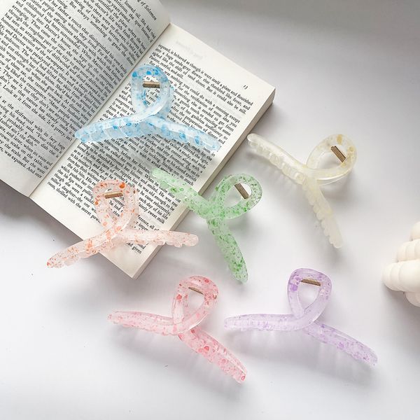 korea translucent wave point cross clamps colorful paint candy color catch clip girls scrunchies ponytail resin hair claws accessories whole, Slivery;golden
korea translucent wave point cross clamps colorful paint candy color catch clip girls scrunchies ponytail resin hair claws accessories whole, Slivery;golden