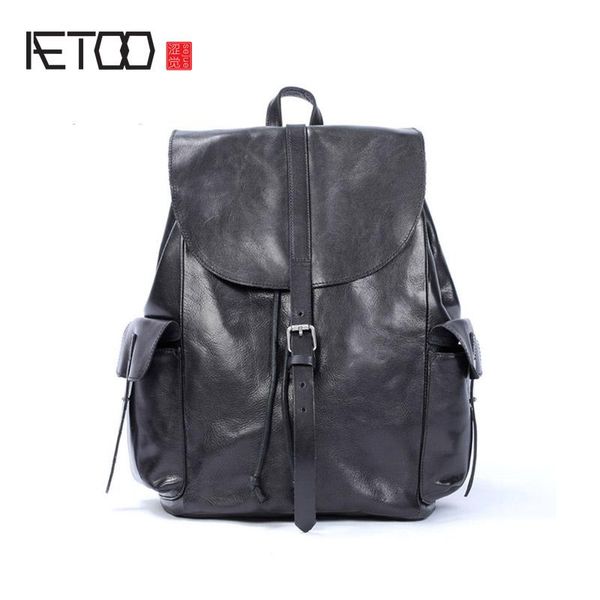 first layer cowhide backpack, large-capacity all-match leather handmade fashion school bag backpack
first layer cowhide backpack, large-capacity all-match leather handmade fashion school bag backpack