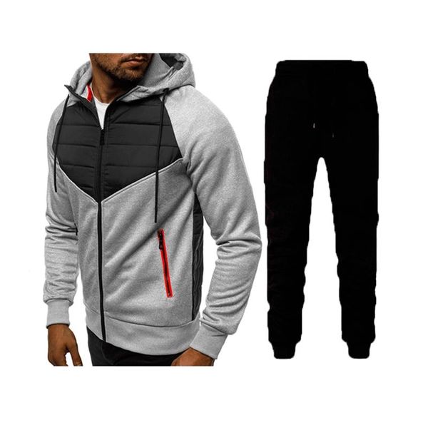men's tracksuits 2021 two pieces set men hoodies sweatshirt and sweatpants elastic waist casual mens clothing pants size -3xl, Gray
men's tracksuits 2021 two pieces set men hoodies sweatshirt and sweatpants elastic waist casual mens clothing pants size -3xl, Gray