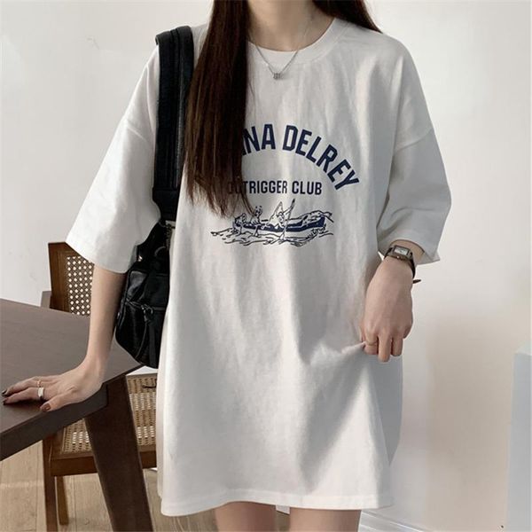 women's t-shirt kong style european and american hiphop short-sleeved 2021 loose korean fashionable ins harajuku, White
women's t-shirt kong style european and american hiphop short-sleeved 2021 loose korean fashionable ins harajuku, White
