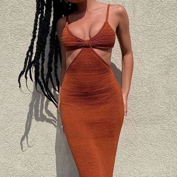 casual dresses women knitted maxi cotton elegant spaghetti strap cut out backless long hollow bodycon party beach, Black;gray
casual dresses women knitted maxi cotton elegant spaghetti strap cut out backless long hollow bodycon party beach, Black;gray