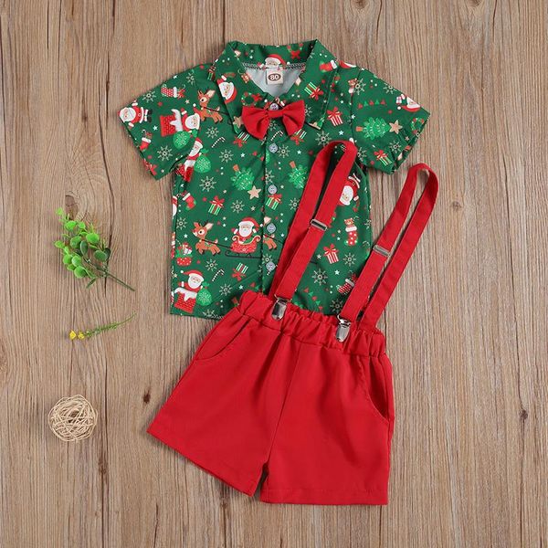 clothing sets 6m-4y christmas infant baby boys clothes two piece suit gentleman shirts overalls shorts outfits set kids toddler xmas, White
clothing sets 6m-4y christmas infant baby boys clothes two piece suit gentleman shirts overalls shorts outfits set kids toddler xmas, White