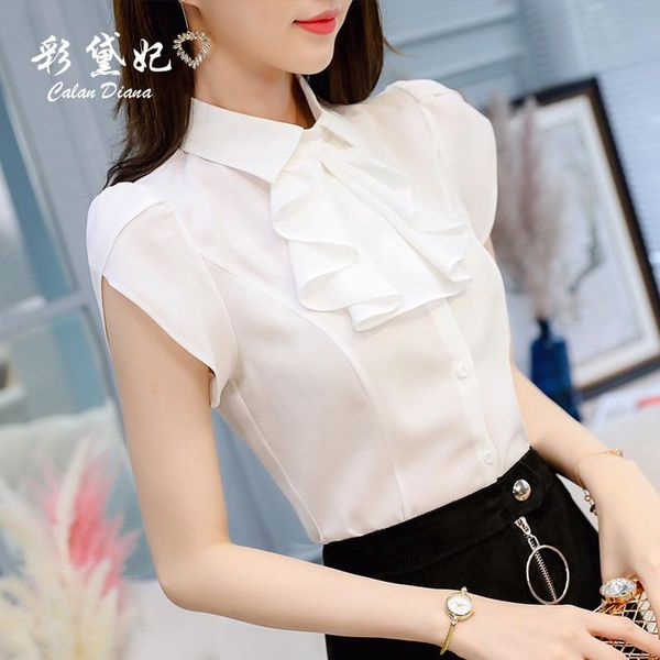 women's blouses & shirts #4096 white red summer 2021 chiffon blouse women bow o neck office female formal short sleeve sexy
women's blouses & shirts #4096 white red summer 2021 chiffon blouse women bow o neck office female formal short sleeve sexy